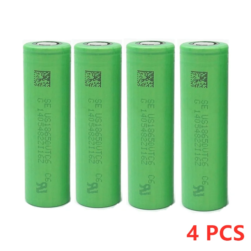 2021 новый оригинальный 3 7 V 3000 MAH Li ion 18650 Аккумулятор для SONY US18650 VTC6 mah батарея + 1pcs USB