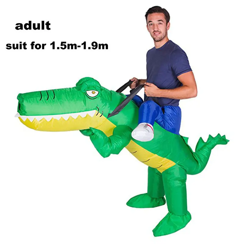 Надувной костюм динозавра ежегодвечерние сумо новогодний веселый детский