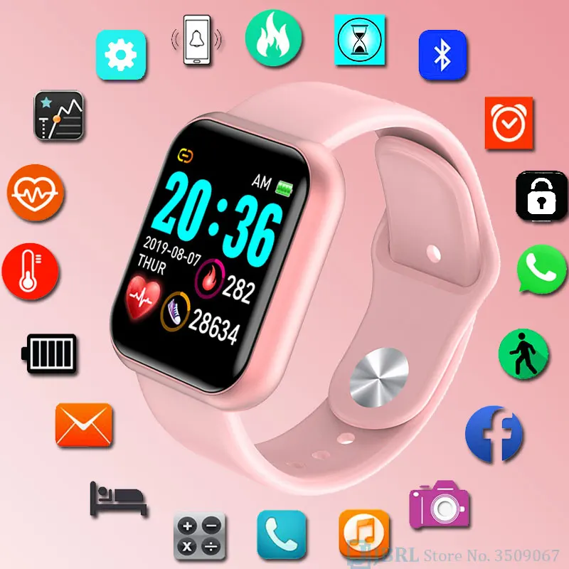 Новые модные умные часы для женщин мужские martwatch Android IOS электроника Wach фитнес