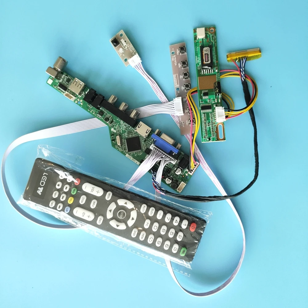 

for LTN150XG-L02 VGA AV TV Driver Board Digital Signal Controller 1 lamps 15" USB Module New 30pin 1024X768