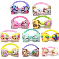 50pcs easter pet dog bow ties pet supplies rabbit pet dog puppy samll middle dog bow grooming accessories pet products
