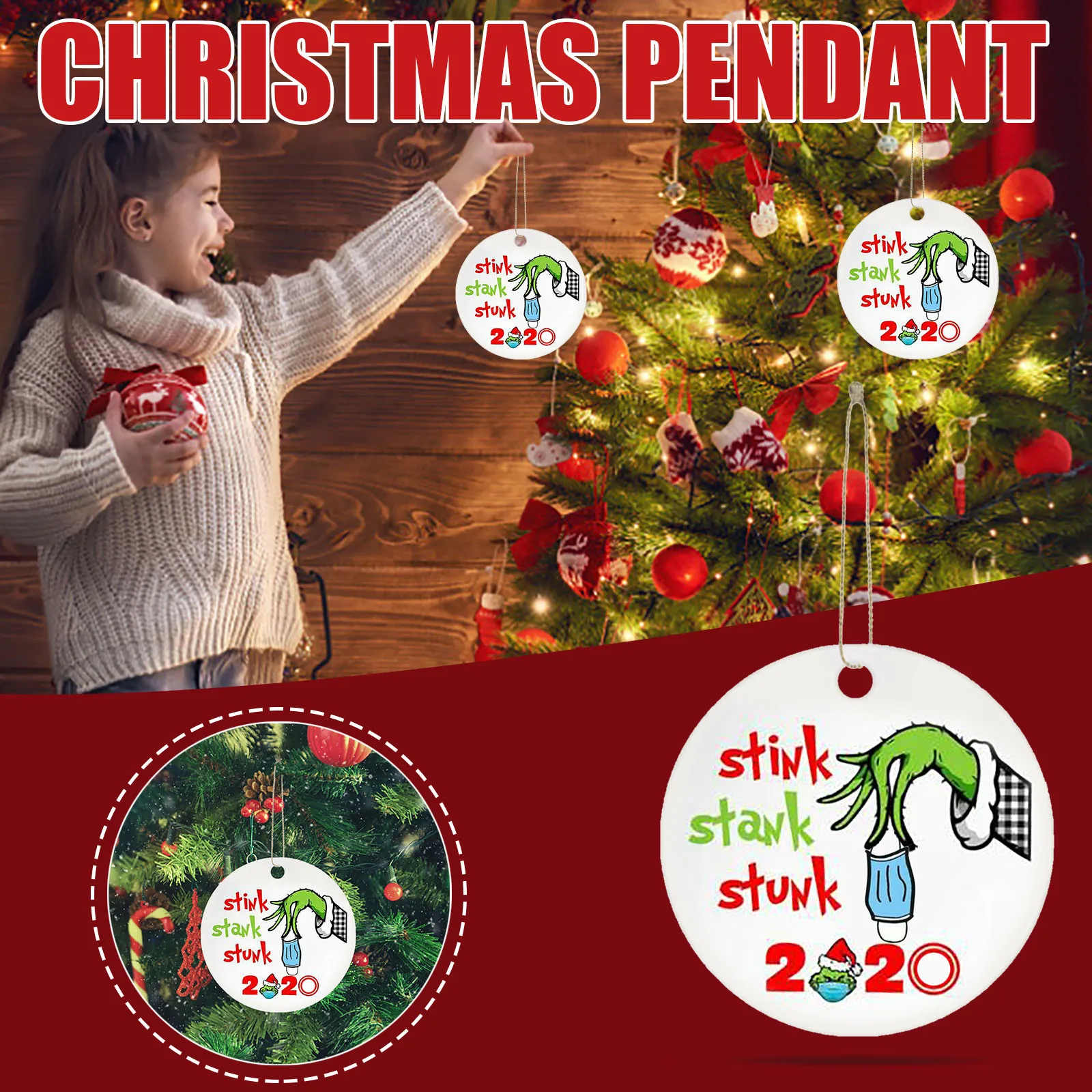 Для детей от 1 года до 5 лет шт. Гринч руки с маской без неприятного запаха воняло