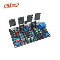ghxamp 200w mono power amplifier board 2sa19432sc5200 transistors audio amplifier with speaker protection dc dual 20 90v 1pc