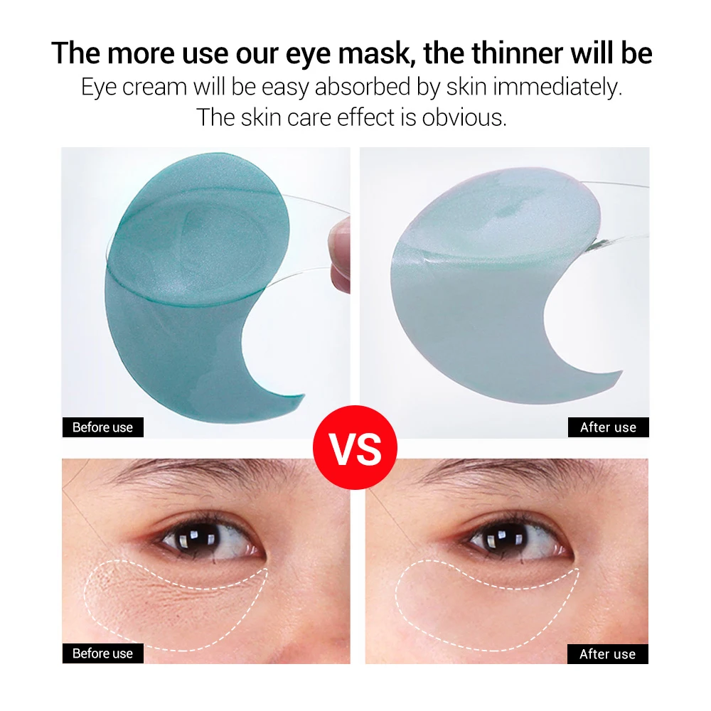 LANBENA Гиалуроновая кислота маска для глаз с коллагеном накладка на глаза