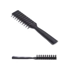 Профессиональная расческа для массажа кожи головы, Антистатическая щетка для волос, инструменты для укладки прямых и вьющихся волос