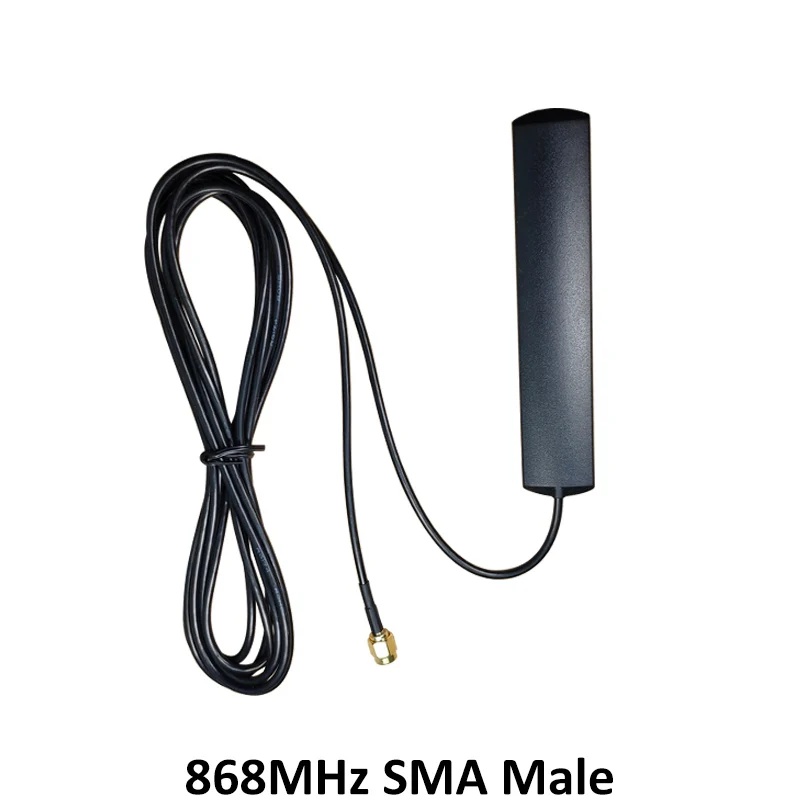 GSM антенна 868 МГц 915 МГц клееная полоса 868 м Соединительная антенна SMA-Male Разъем Антенна 3 м кабель 868 МГц 915 МГц антенна