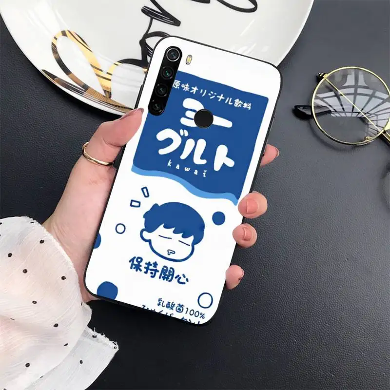 

Japanese Korean Couple Phone Case For Xiaomi Redmi 7 8 9t a3Pro 9se k20 mi8 max3 lite 9 note 9s 10 pro