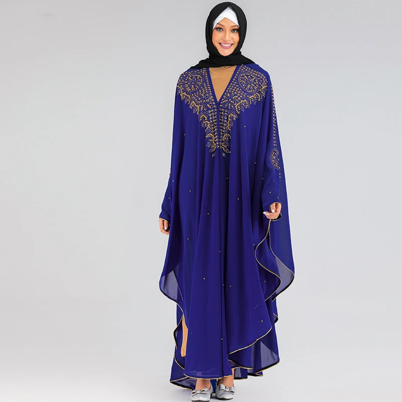 Открытый Дубай abaya кимоно кардиган турецкий хиджаб мусульманское платье исламское одежда для Женский Восточный халат Caftan халат Musulman Djelaba Femme