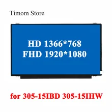 for ideapad 305-15IBD 20597 80NJ Lenovo 305-15IHW ideapad 20596 80NH 15.6 Laptop HD 1366 768 FHD 1920 1080 TN eDP 30pins Display