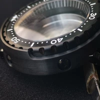 heimdallr watch parts 47mm stainless steel tuna watch case sapphire ceramic bezel fit nh3536 automatic movement