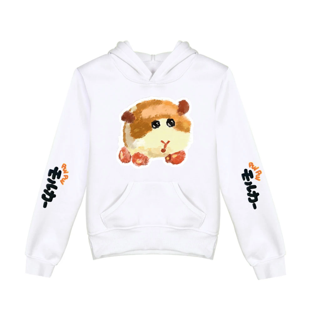 

Anime Pui Pui Molcar Hoodie Children's Sweatshirts Girl Boy's Pullover Harajuku Streetwear Cartoon Fashion Kids Clothes