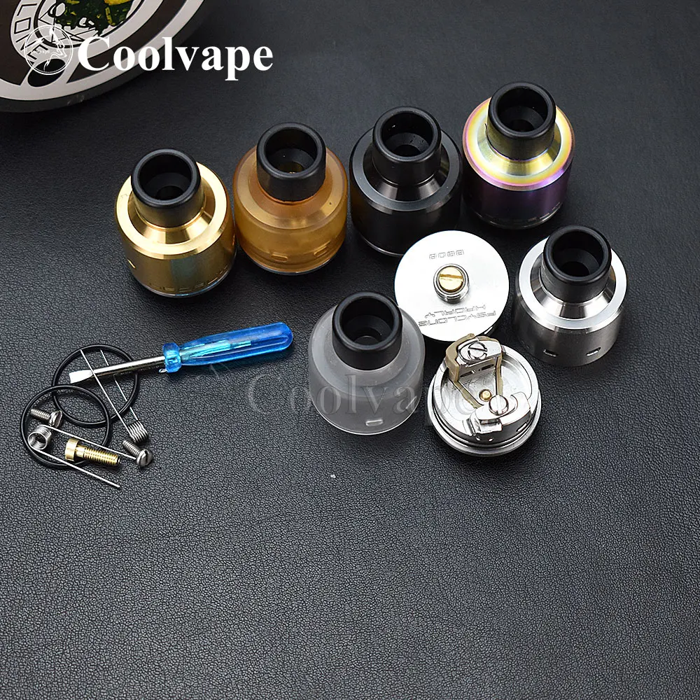 Бак для атомайзера Hadaly RDA mtl rda с одной катушкой Squonk bf pin 316ss 22 мм воздушный поток vs sxk