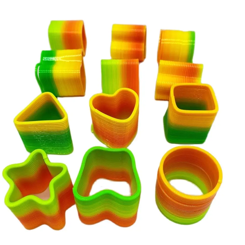 24 шт./лот 3 см многоформовая Волшебная пластиковая красочная Радужная Весенняя