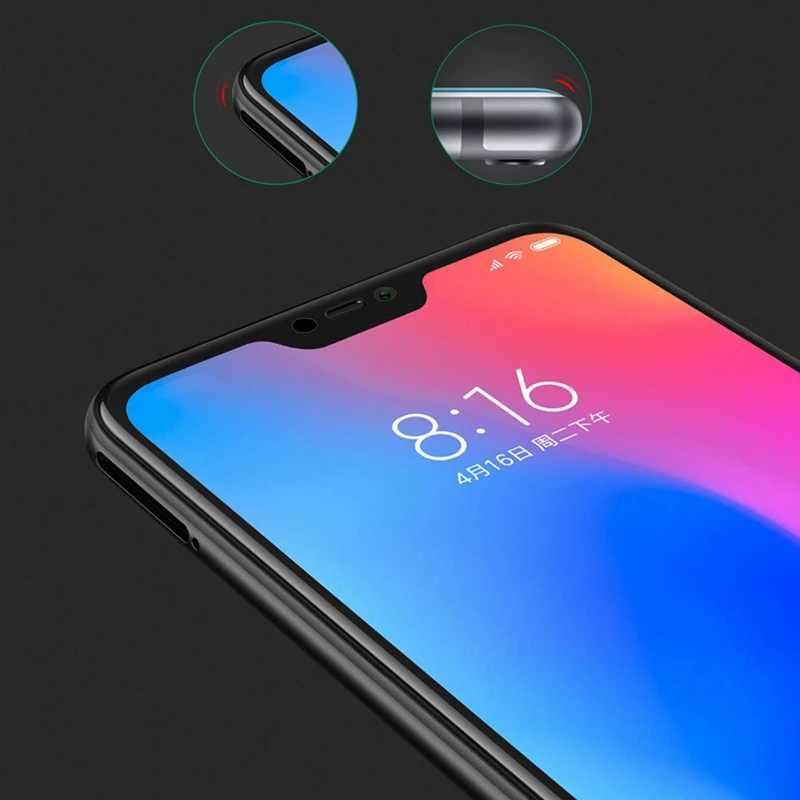 Закаленное стекло для Xiaomi Mi 8 SE Mi8 MiA1 A1 A2 Lite Redmi 6 6A Pro S2|Защитные стёкла и плёнки