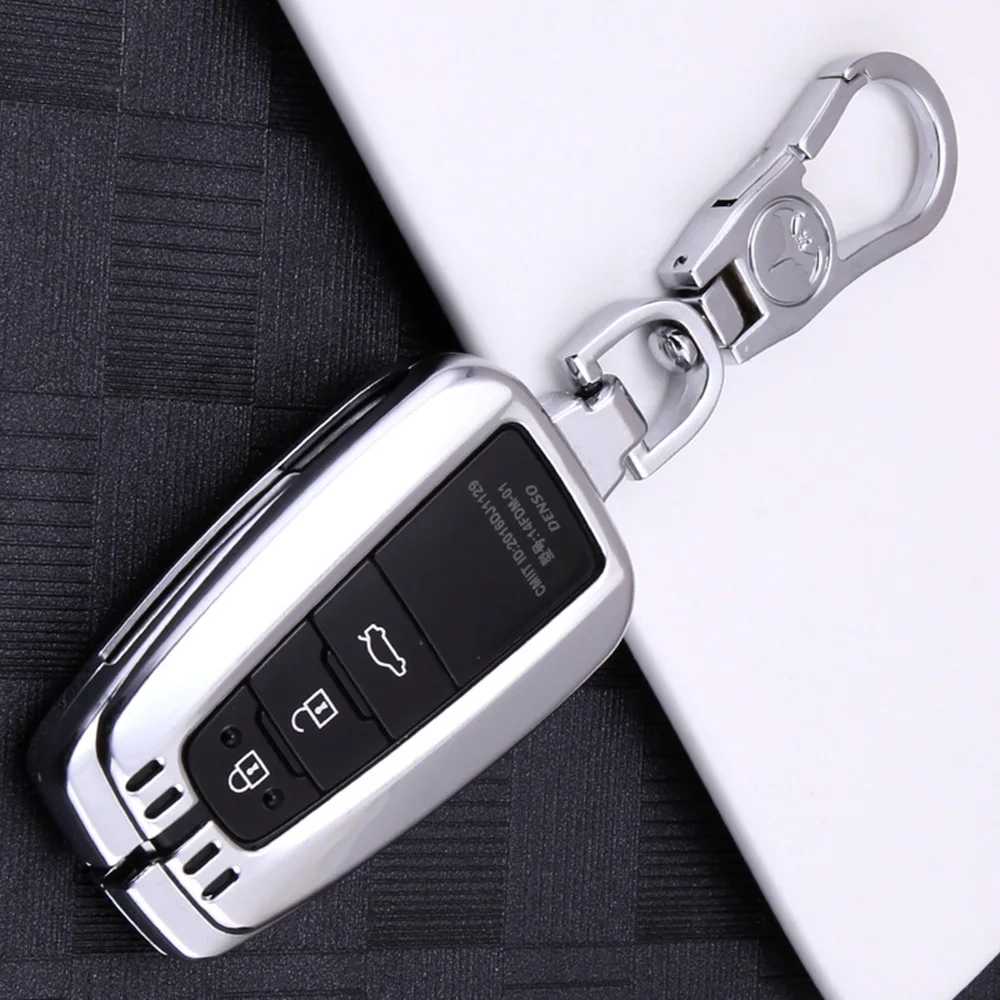 

Metal Buckle Key Case Accessories Silver Replacement Zinc Alloy Protection Useful