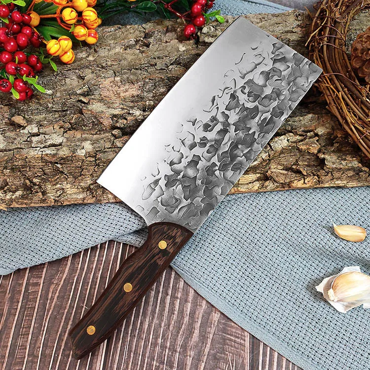 Из нержавеющей стали кованый Кухня Ножи супер быстрый и острые режущие двойного