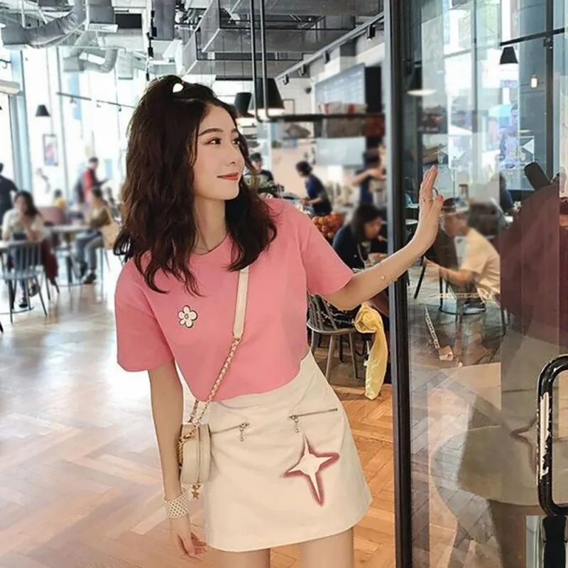 Лето 2020 модные женские комплекты из 2 предметов спортивный костюм Женская