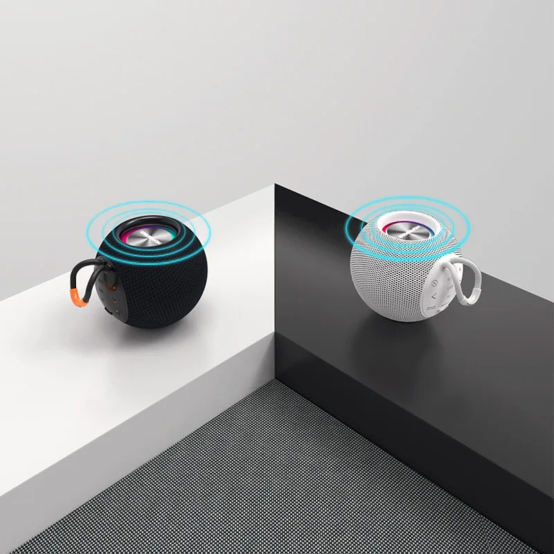 Wireless Bluetooth Speakers Portable Subwoofer Homepod Mini Same Style Support Card Radio Anti-fall Voice Prompt Call Function |