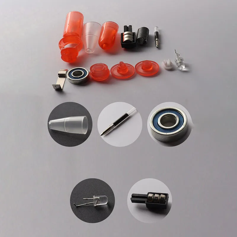 

NEW 2in1 LED Colourful Luminous Spinning Pen Rolling Pen Ball Point Pen Learning Office Supplies Random Color