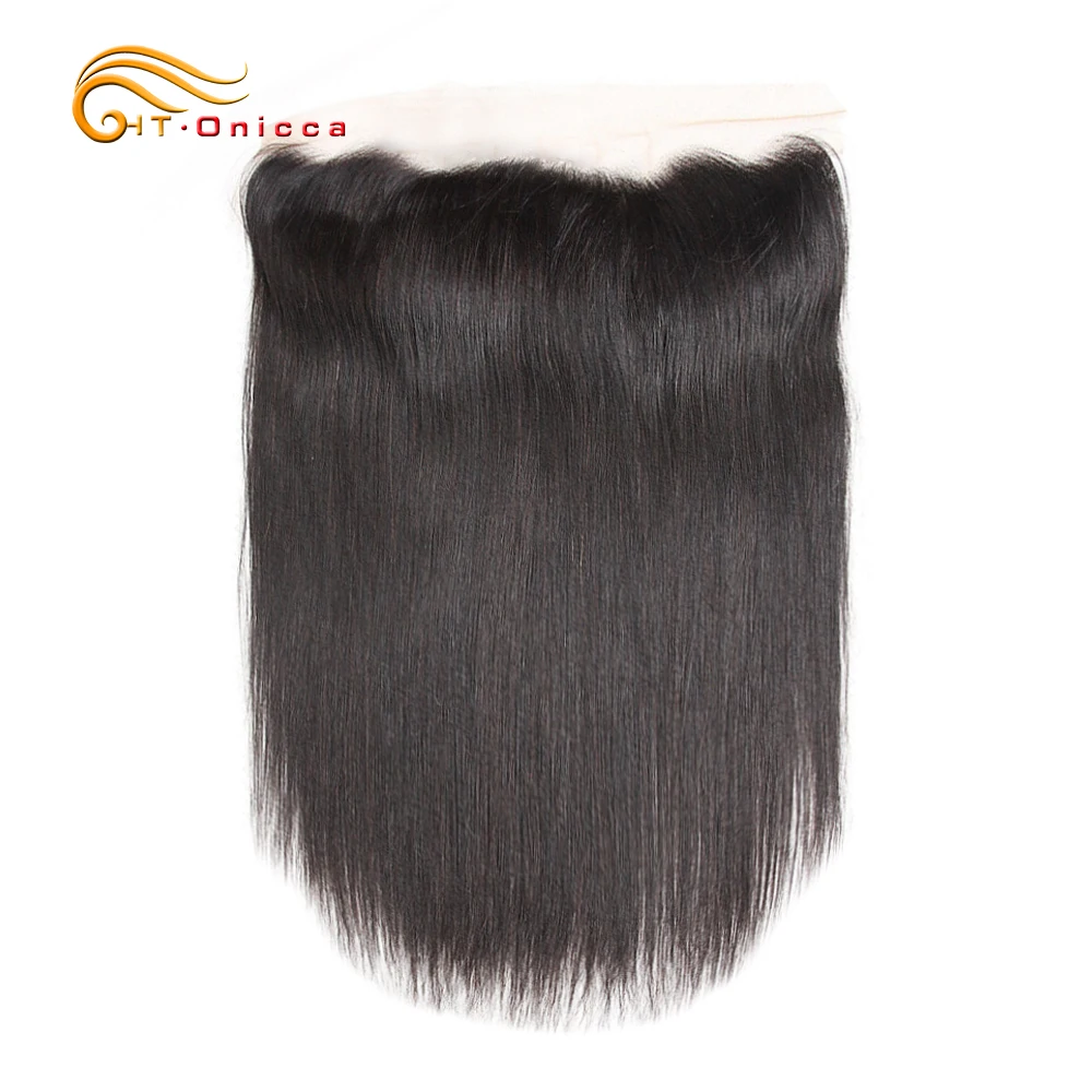 

13*4 Swiss Lace Frontal Brazillian Hair Frontal Closure Human Hair 13*4 Ear to Ear Lace Frontal With Baby Hair Straight Natural