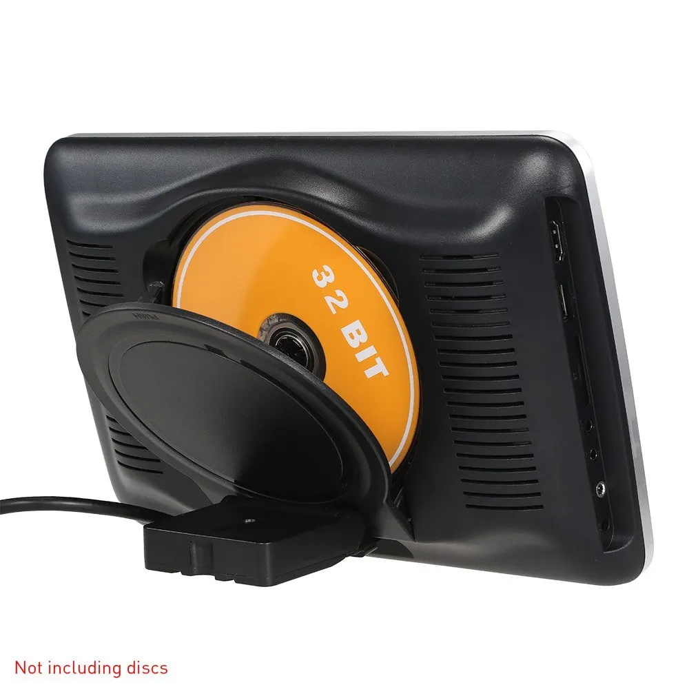 10 &quotАвтомобильный подголовник dvd плеер авто монитор видео игра FM сенсорная