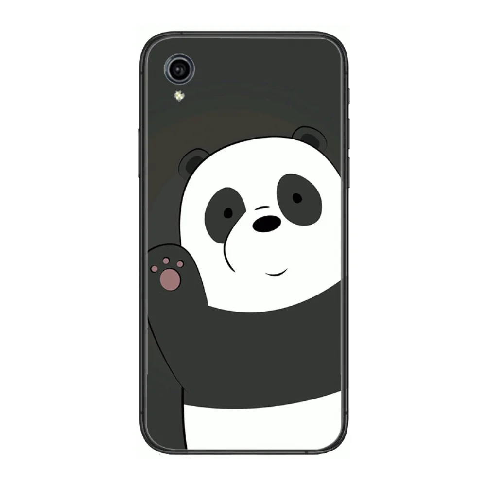 

Cute panda Love Style Style Phone Cases cover For VIVO X50 30 Y97 91 93 85 83 81 79 73 V 17 15 9 S7 U3X black Covers