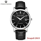 2021 Pagani Design Мужские автоматические механические часы Seagull 2813 кожаные спортивные водонепроницаемые часы из нержавеющей стали Reloj Hombre