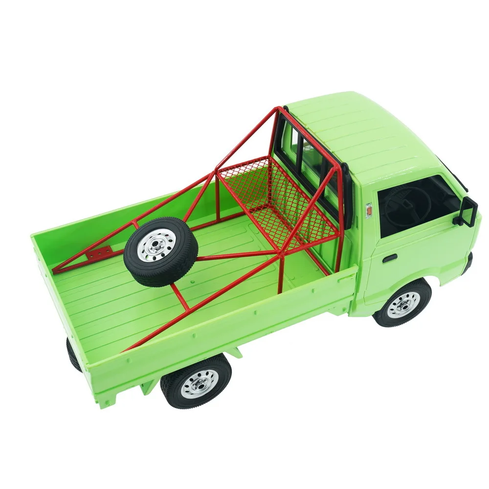 

SPGCM WPL D12 RC Parts Micro Card Rear Bucket Metal Rescue Frame Upgrade DIY Modification Mood Parts Decoration