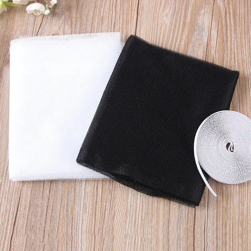 Inset New 150x200cm Room Mosquito Anti Window Kitchen Insect Nets Door Indoor Bug Flying Mesh Protector Curtains adhesive Screen | Дом и сад