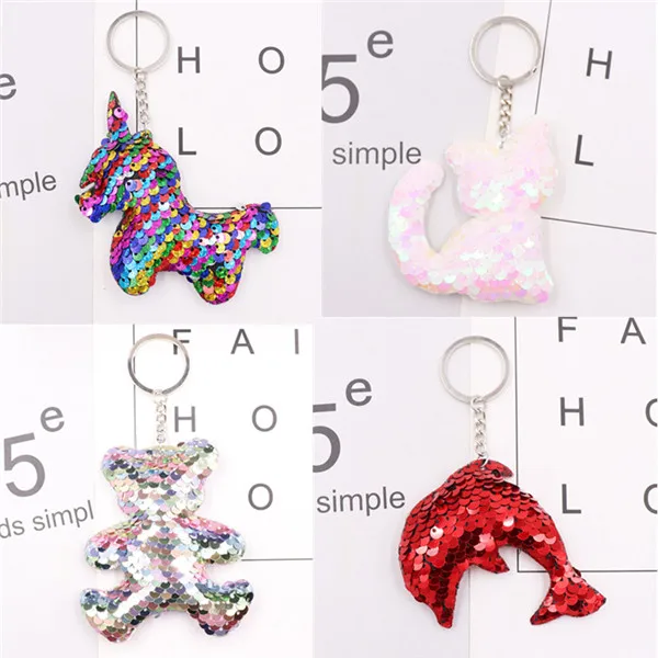 1pcs random Милые мини блестки сердце милая девочка Дети Красочные Плюшевые игрушки Уникальный сладкий кулон подарки - Цвет: 1pcs random