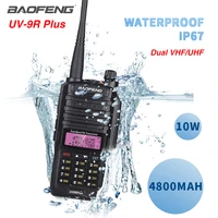 10w baofeng uv 9r plus walkie talkie uv 9r plus waterproof portable cb ham radio dual band fm hf transceiver uv9r two way radio