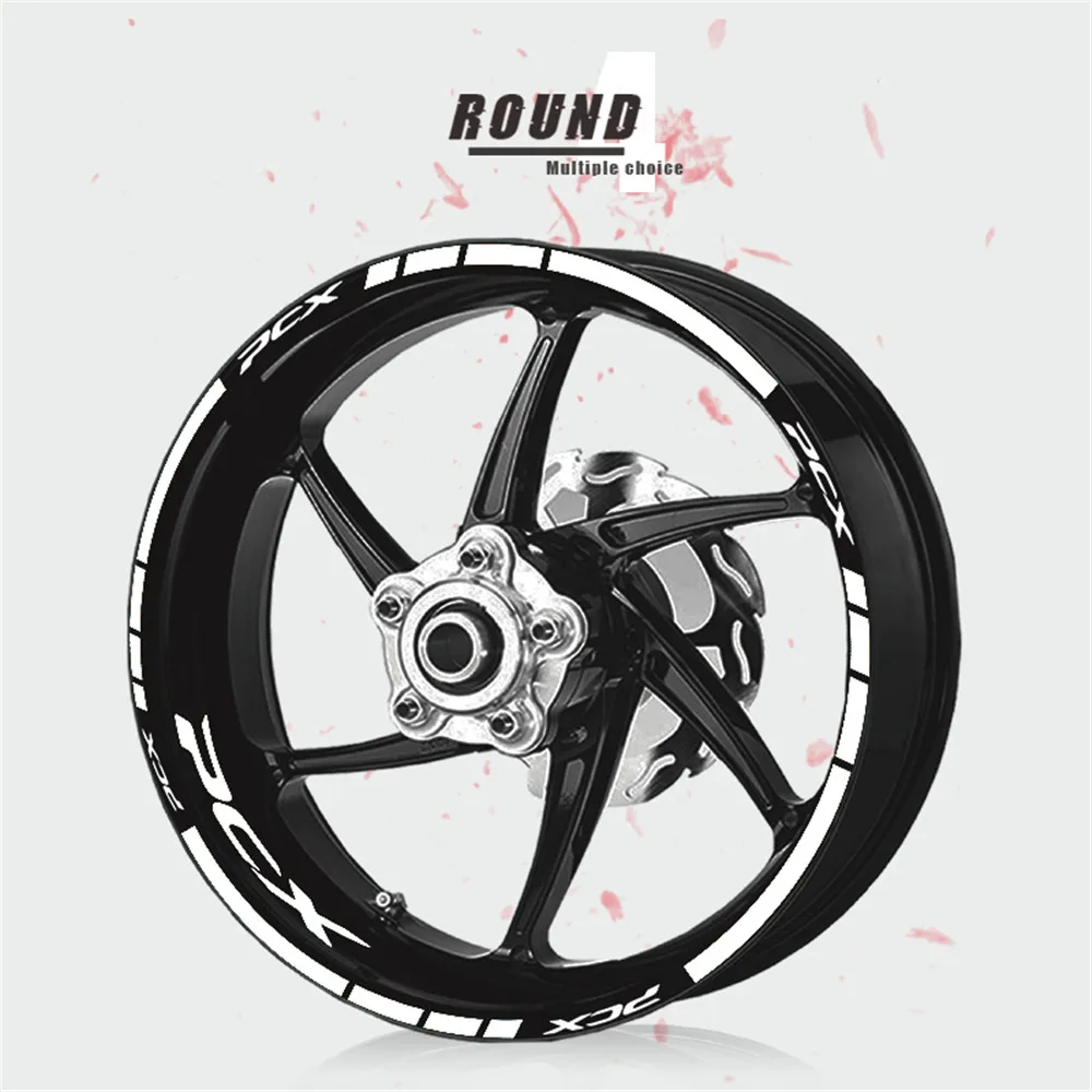 Наклейка KAHARPSKIN для мотоцикла Украшение колеса светоотражающая полоска наклейка