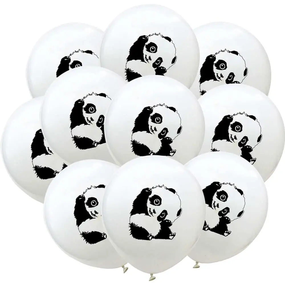 Cartoon Panda Foil Balloons Happy Birthday party supplies kids inflatable Classic Toys China Globos Children's Balloon | Дом и сад