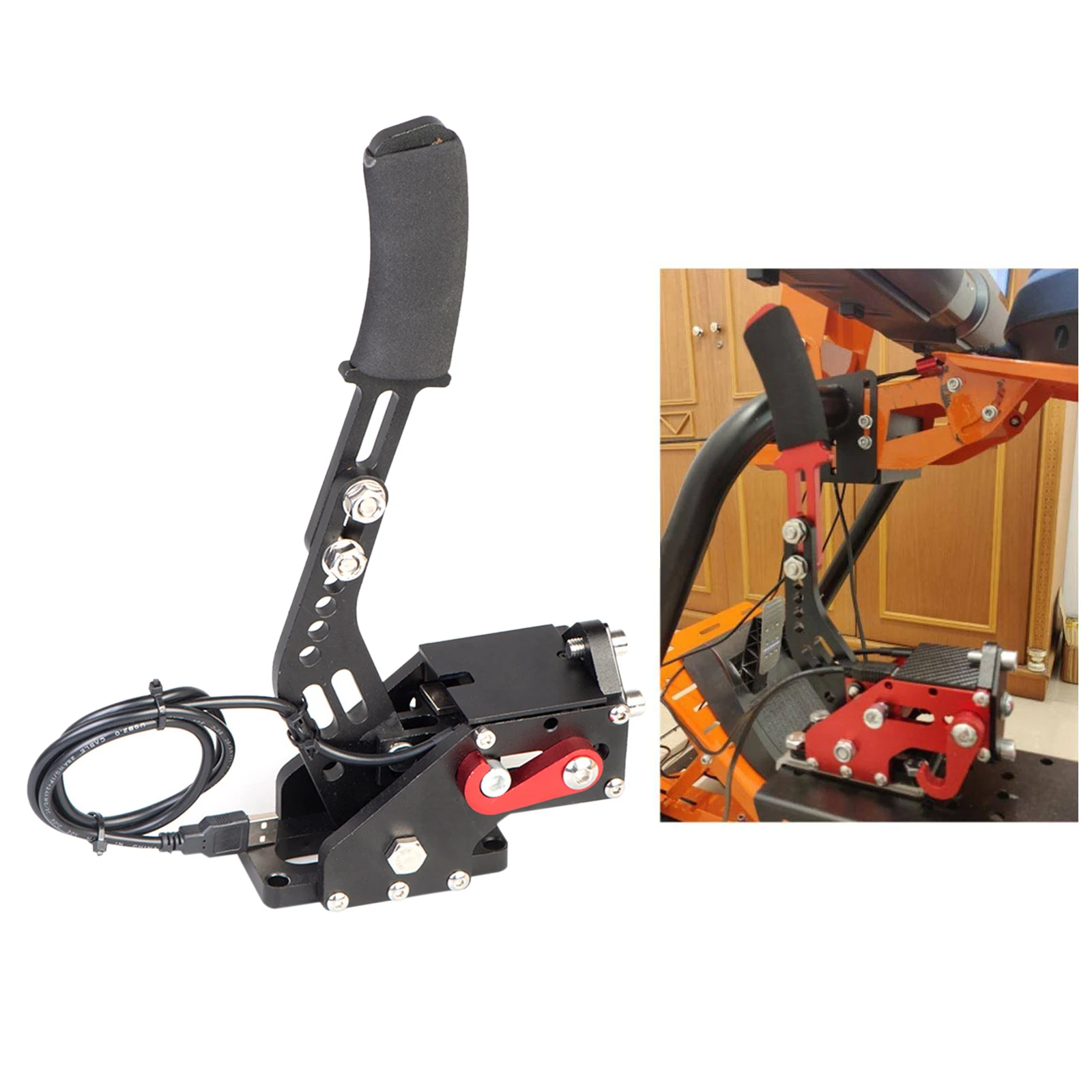 14 бит PC USB SIM карта с ручным тормозом для гоночных игр - Цена: 3 175,48 руб.