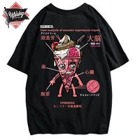 men hip hop t shirt funny ice cream anatomy harajuku japanese kanji t shirt streetwear japan tshirt cotton summer tops tees