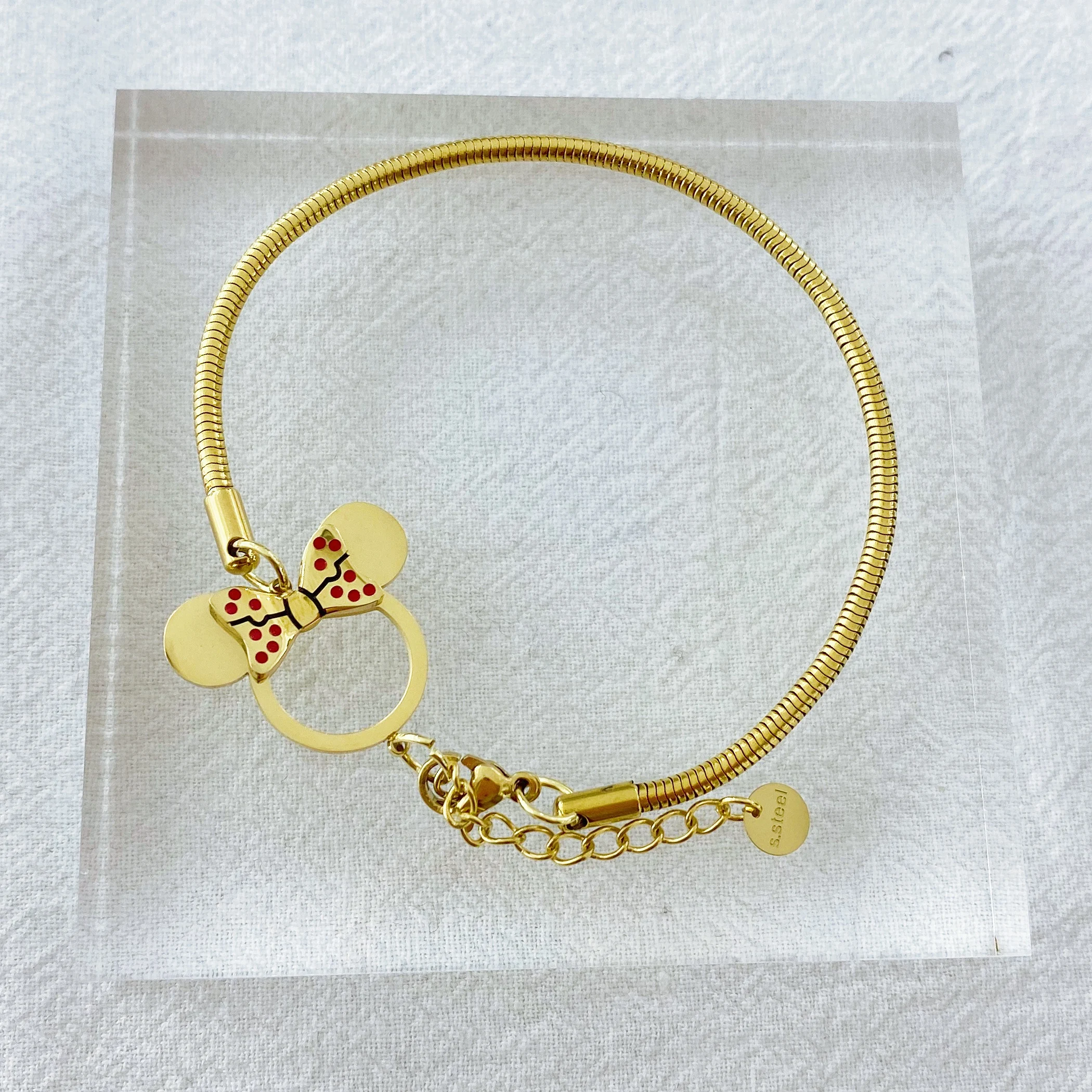 Модные очаровательные браслеты для женщин и мужчин подарок браслеты-мыши с