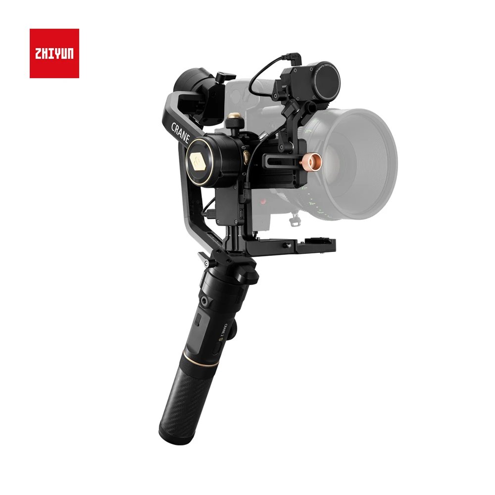 3 осевой карданный стабилизатор Zhiyun Crane 2S для DSLR камер и видеокамер|Риги упоры| |