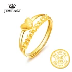 Женское золотое кольцо HMSS, из желтого золота Au999 пробы, 24 к