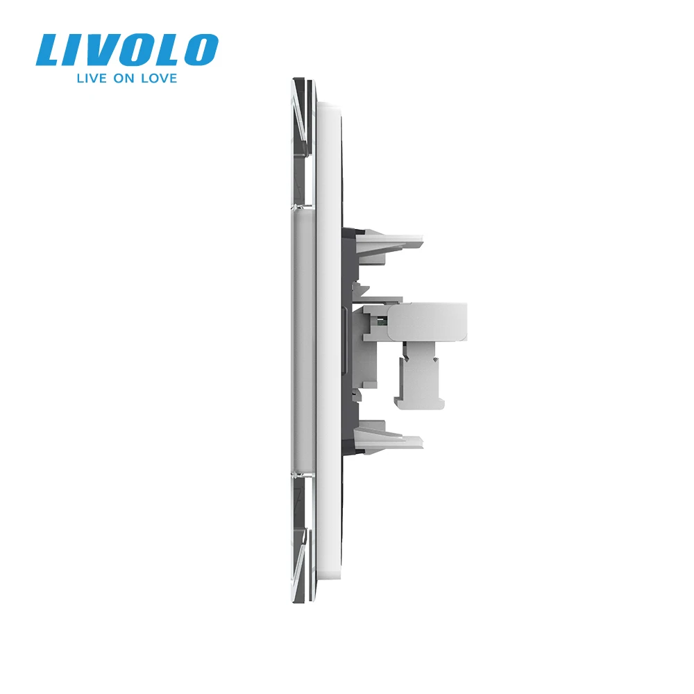 Стандартная настенная розетка Livolo стандарта Великобритании для телевизора с