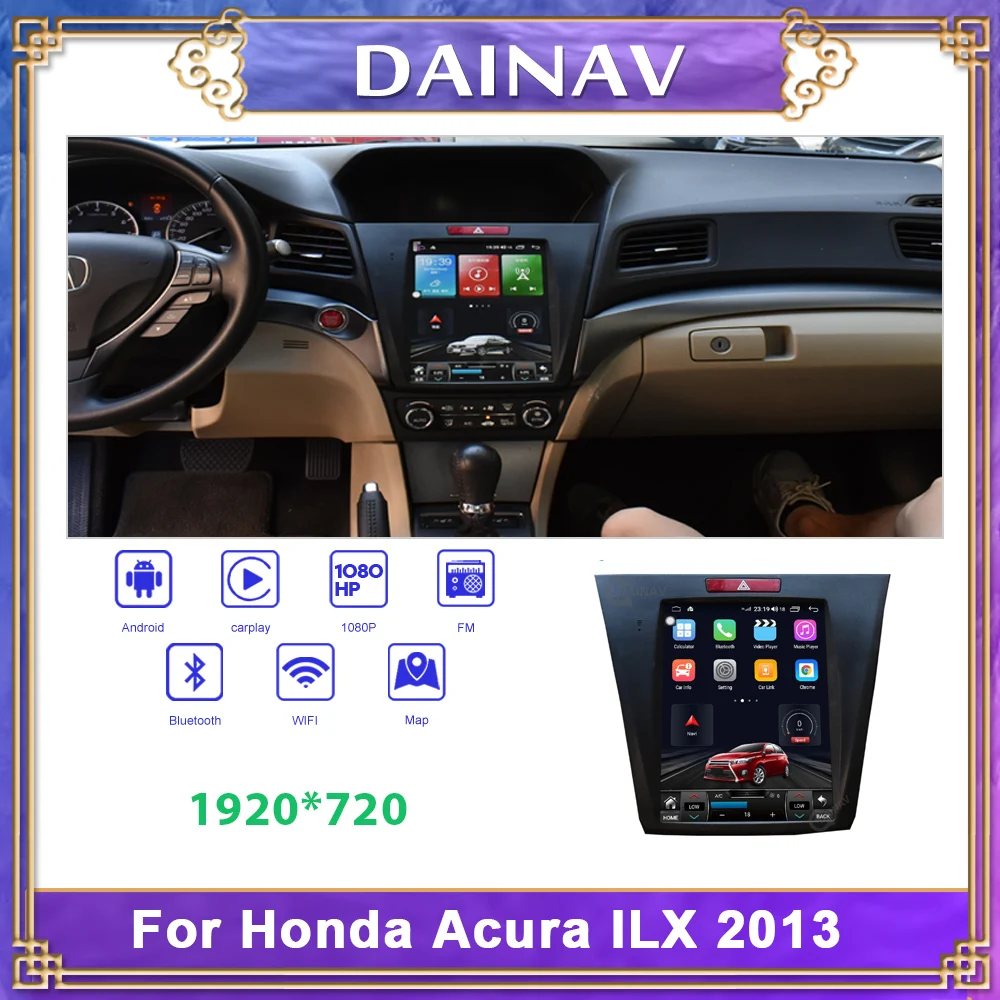 

Автомагнитола 2 Din для Honda Acura ILX 2013 с вертикальным экраном, DVD-плеером, GPS-навигацией, стереоприемником, мультимедийным проигрывателем
