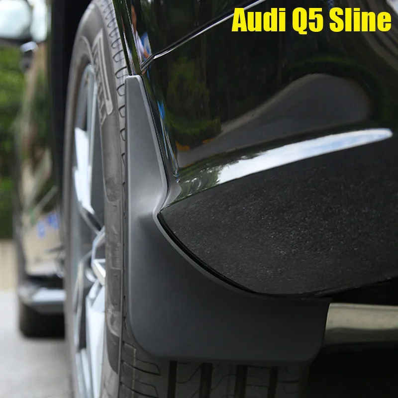 Брызговики для Audi Q3 Q5 Q7 Q2 брызговики Sline спортивные автомобильные кранцы