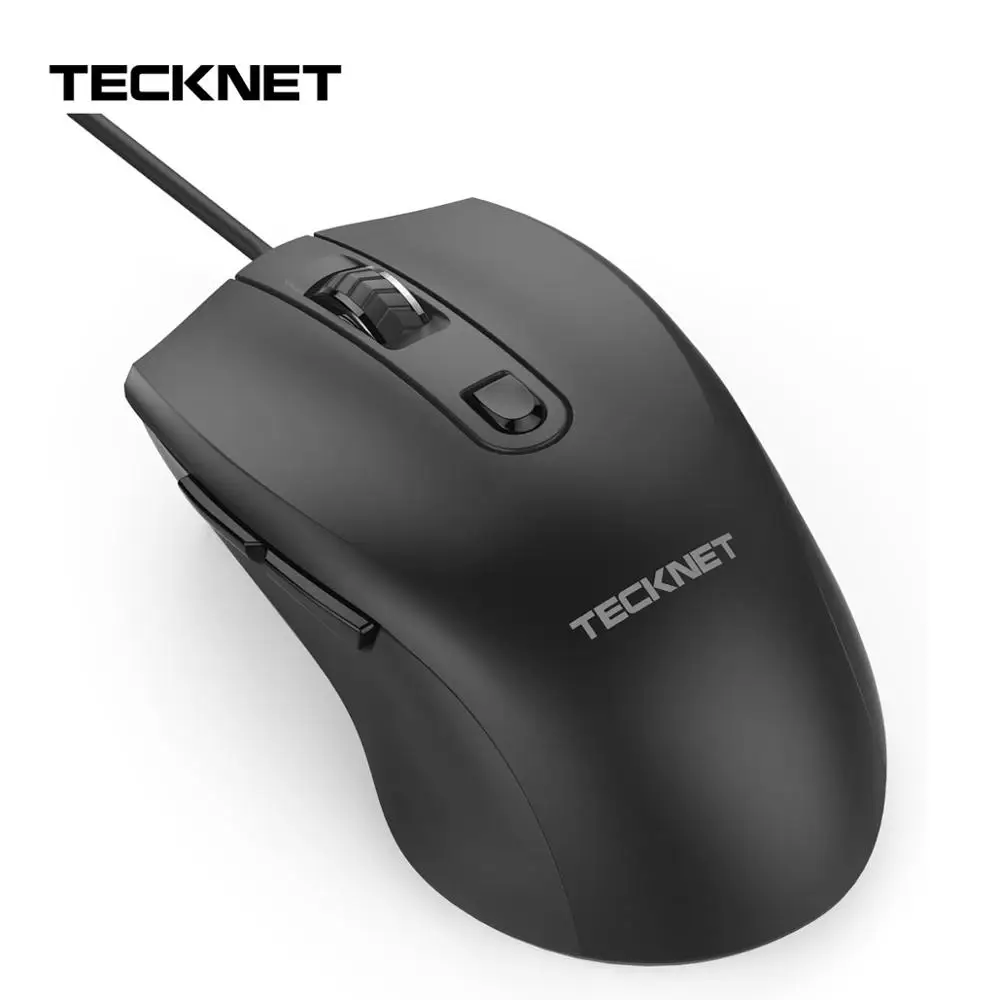 TeckNet Альфа S3 6-кнопочная USB Проводная Мышь оптический офис Бизнес игровой Мышь мыши для Windows XP/Vista/7/8/10, Mac и Linux