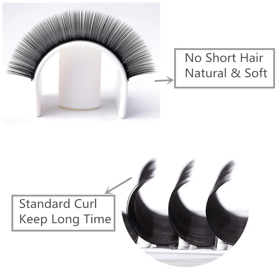 NEWCOME Cheap All Size Individual Eyelash Extension Natural False Eyelashes maquiagem cilios Lash For Make Up | Красота и здоровье