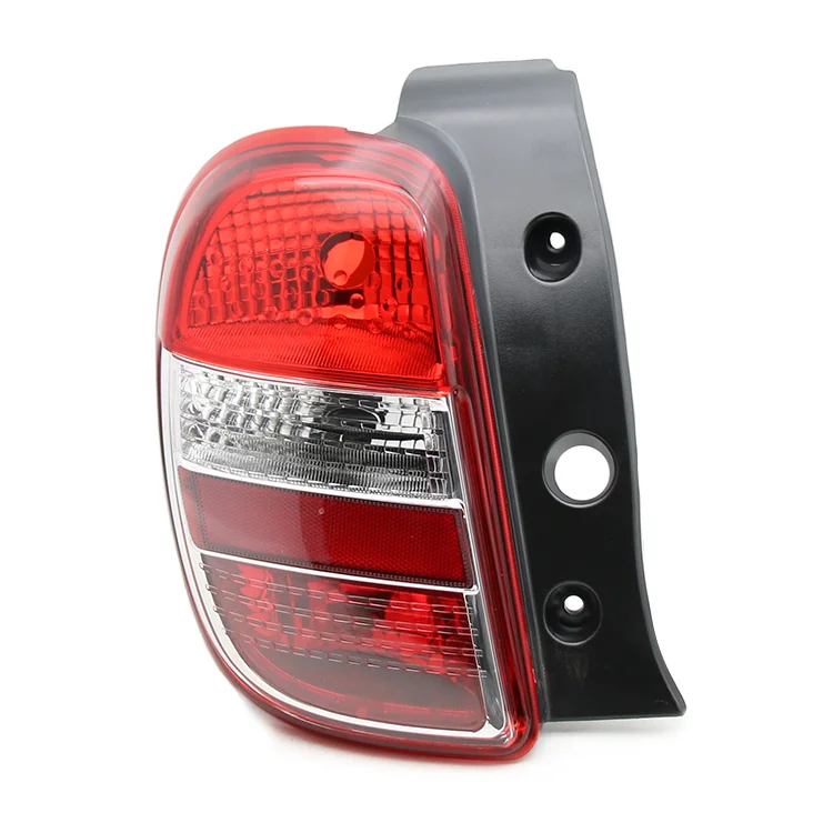 Qirun tail light rear fog lamp brake turn signal assembly cover for nissan march micra 2010-17 |