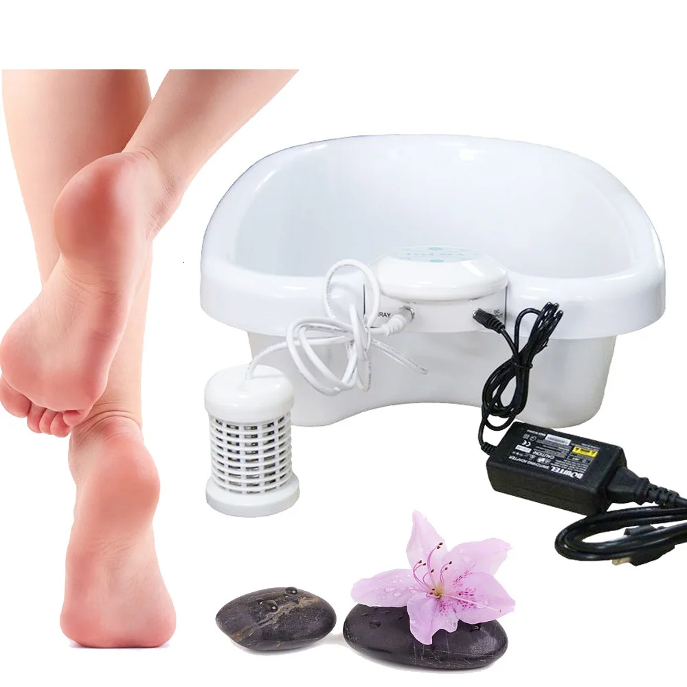 

Home Mini Foot Spa Detox Machine Foot Bath Ion Cleanse Ionic Cell Machine Detox Health Care Improve Blood Circulation Hotsale