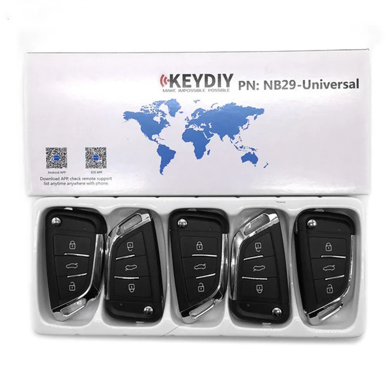 5 шт. KEYDIY KD NB29 3 мульти функциональный кнопки универсальный пульт дистанционного