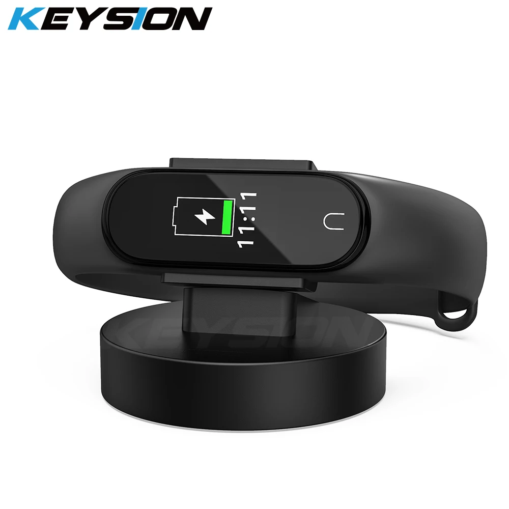 KEYSION Disassembly free Fast Charger Cable For Xiaomi Mi Band 4 global USB Charger Charging Dock for Xiaomi Mi Smart Band 4