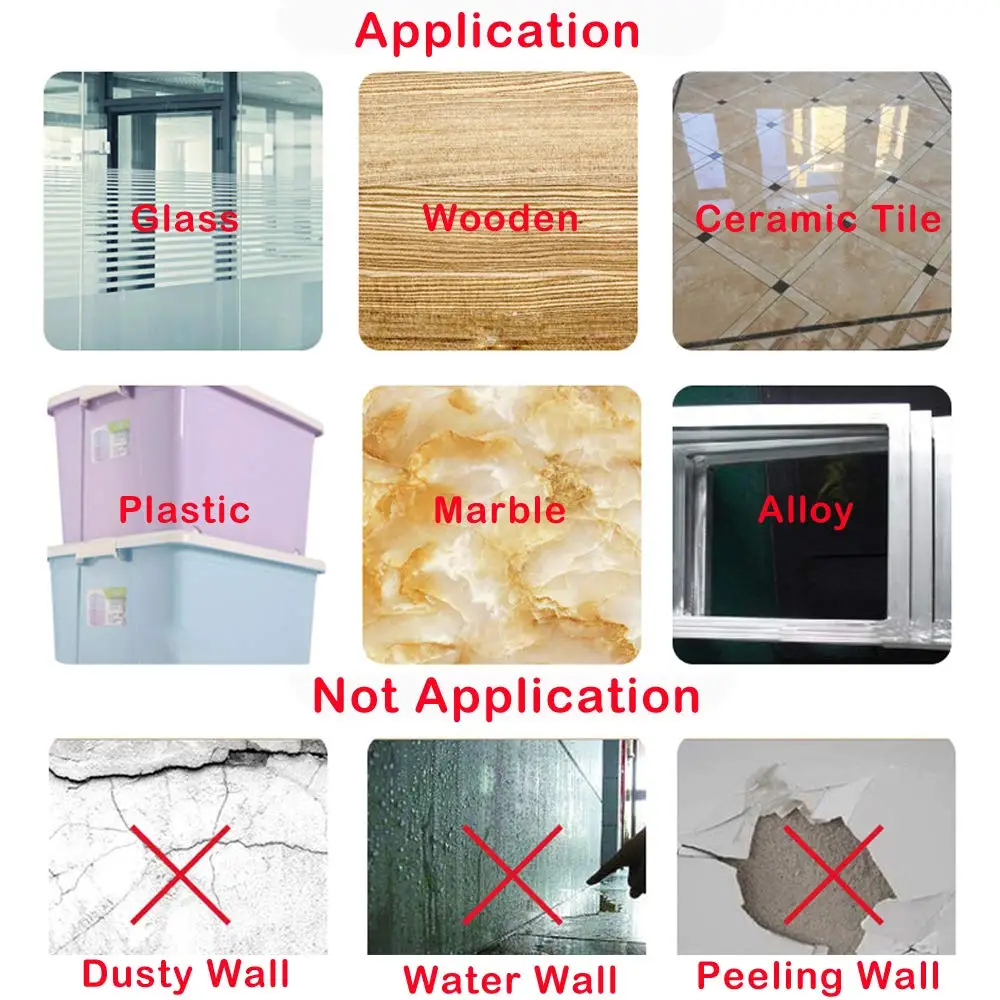Прозрачная Двухсторонняя клейкая лента, съемная прозрачная сверхпрочная двухсторонняя лента для настенного крепления, фото, стеклянного монтажа