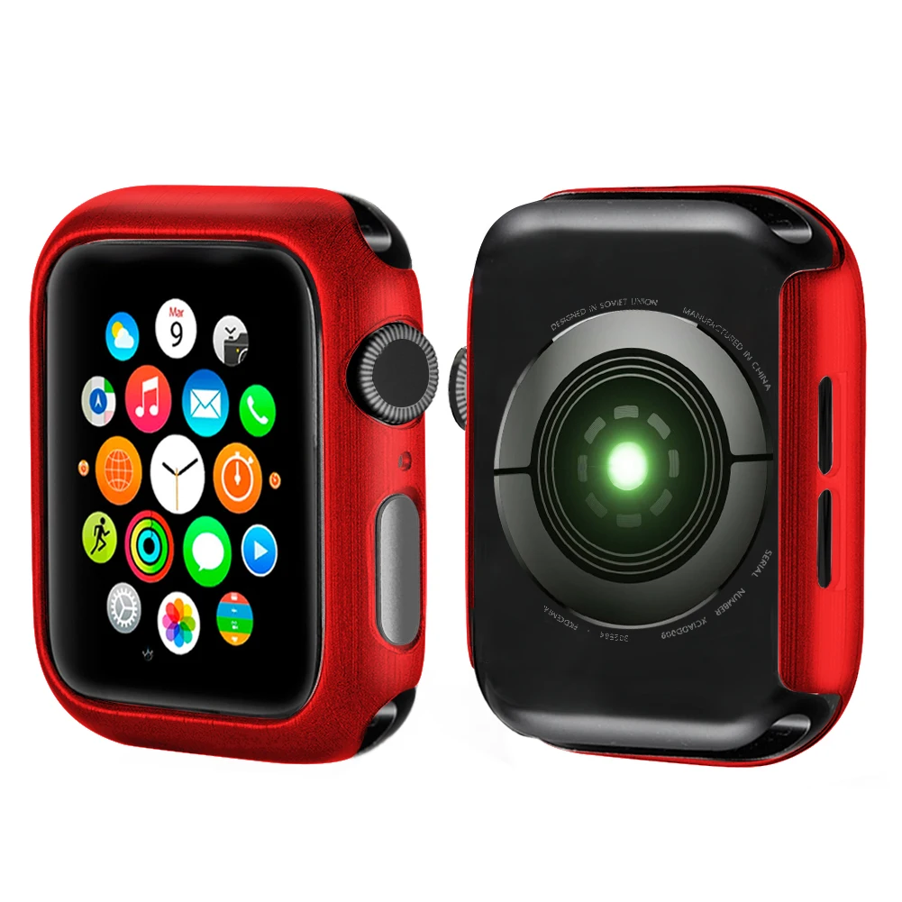 Чехол для Apple Watch, версии 5/4/3/2/1 40 мм 44 царапин ПК matels чехол s для наручных часов iWatch, версия 3, 2, 42 мм, 38 мм