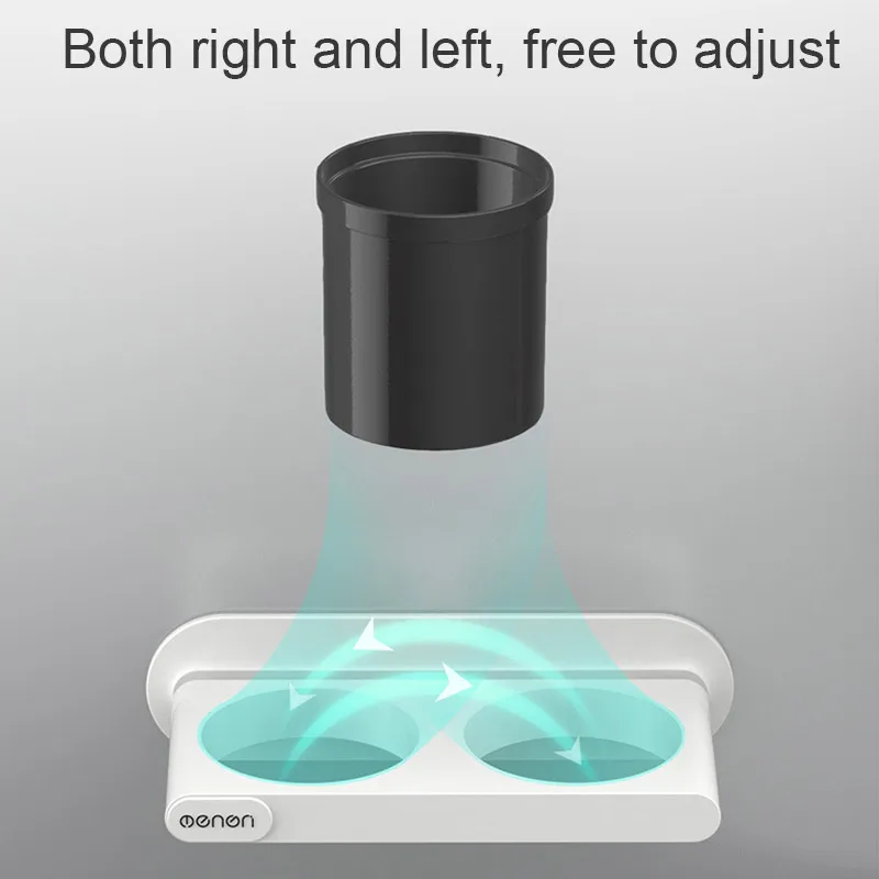 

High-quality Hair Dryer Storage Rack Practical Plug Concealed Design Bathroom Accessory Punch Free Environmentally Storage Rack